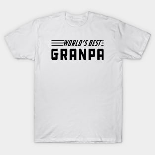 Grandpa - World's Best Grandpa T-Shirt